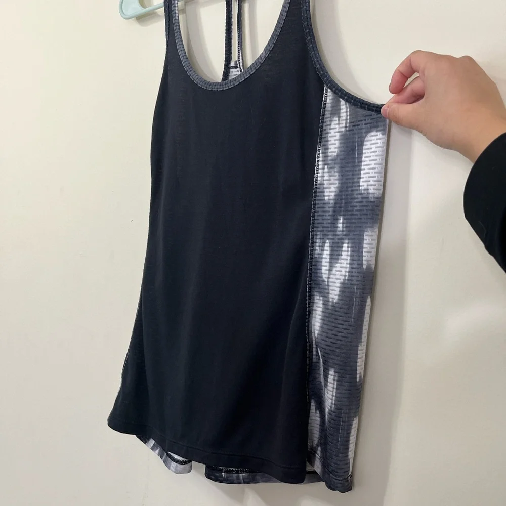 Under Armour Black Printed Racerback Tank Top - Picture 2 of 7